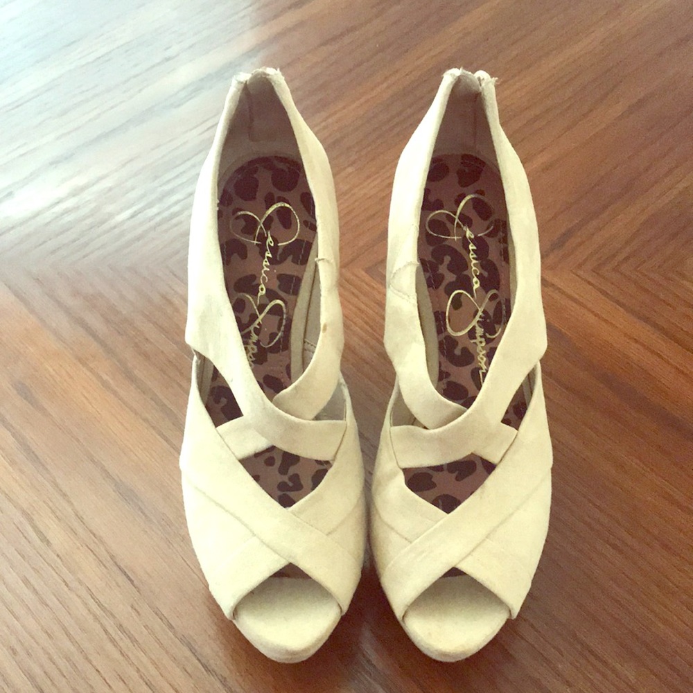 Jessica Simpson wedges